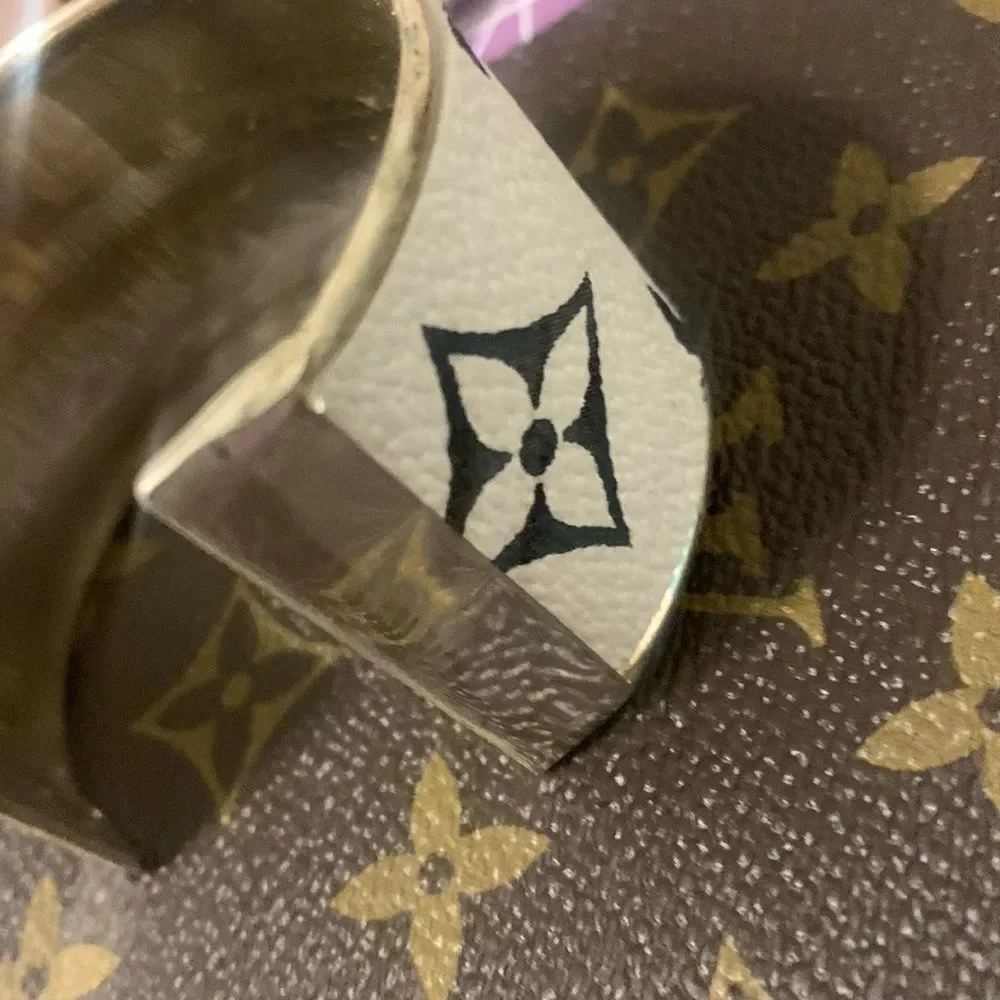 Silver Handmade cuff - Picture 4 of 5